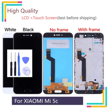 

5.15 inch Dual SIM display For xiaomi mi5c lcd display touch screen with frame mi5c lcd For xiaomi mi 5c m5c LCD Assembly