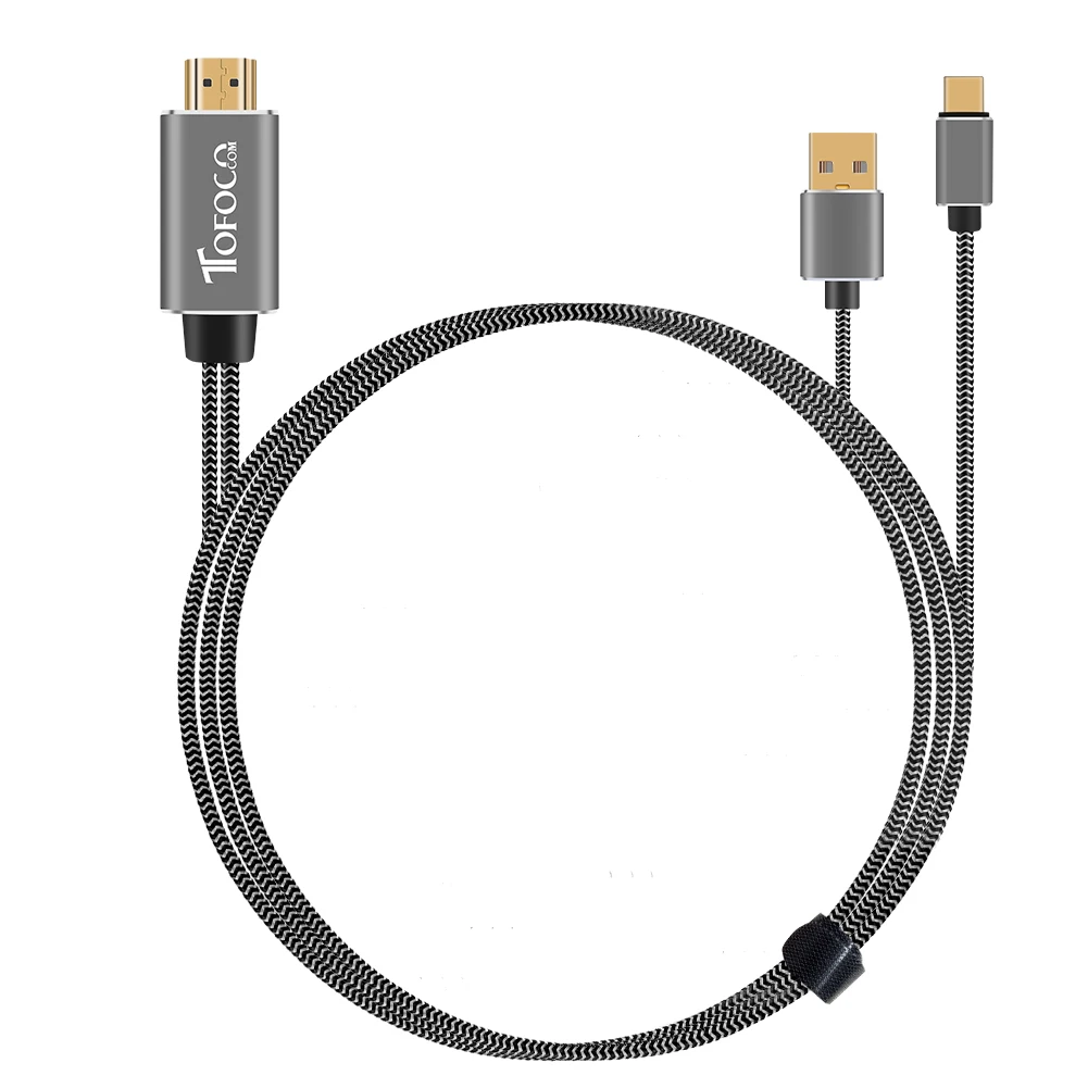 USB C к hdmi-кабель адаптер 4K 1080P 60HZ usb type HDMI 2 0 кабель Thunderbolt 3 для Macbook huawei Mate10 Sumsang S8 |