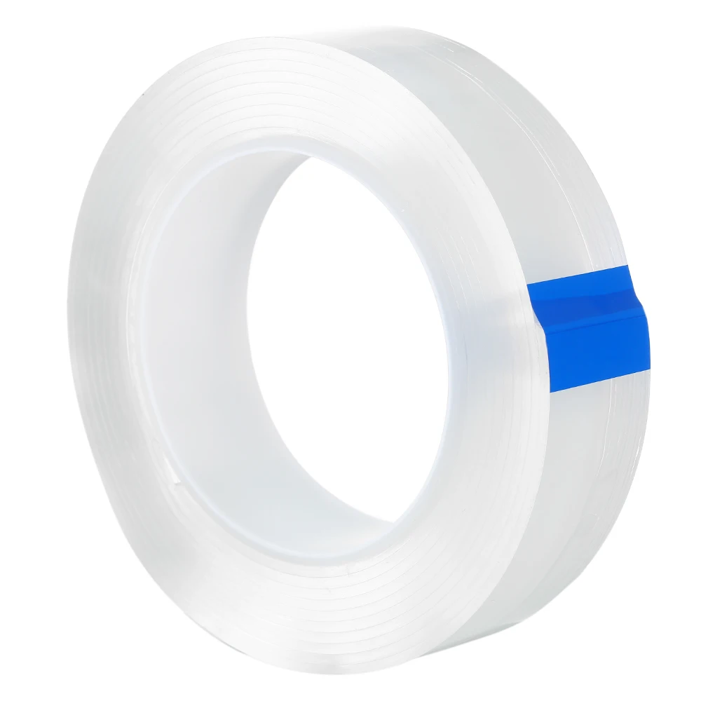

1/3/5M Nano Tape Reusable Double-Sided Nano Traceless Tape Washable Adhesive Traceless Powerful Magic Transparent Namo Tape