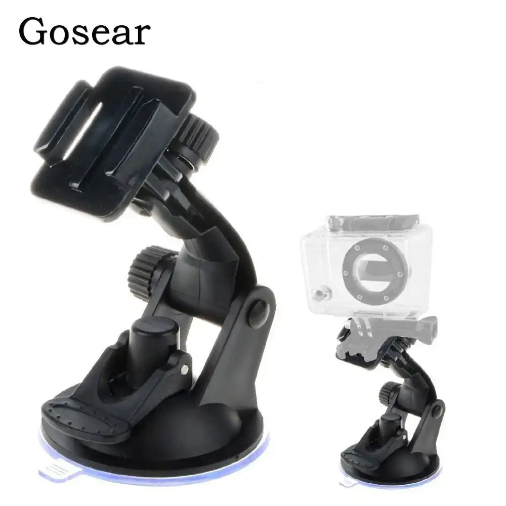 Soporte de montaje de ventosa Adaptador de Accesorios de cámara para Gopro Hero 5 4 3