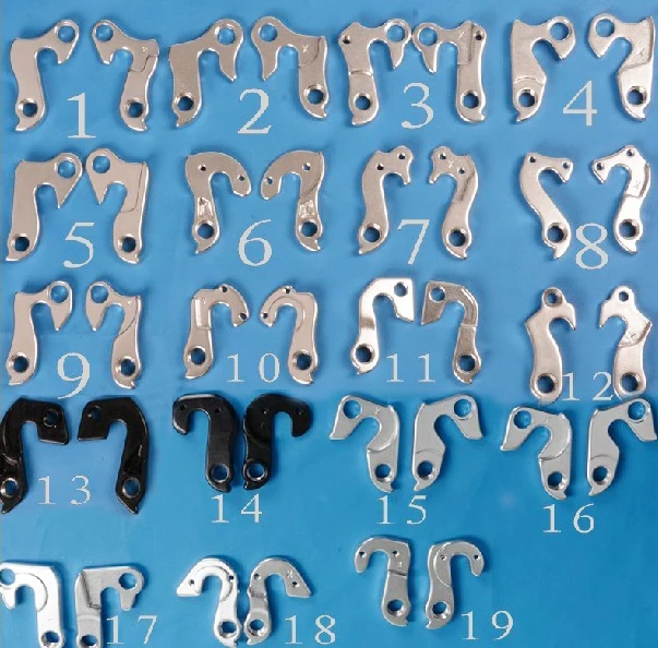 2 قطعة/الوحدة الدراجة الخلفية derailleur شماعات الطريق/mtb الدراجات الجبلية دراجة الخلفي derailleur ربط أجزاء الدراجة