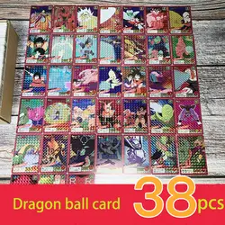 Лимит Dragon Ball супер ультра инстинкт Гоку Jiren игрушки Фигурки Юбилейная Флэш карта коллекционные карточки