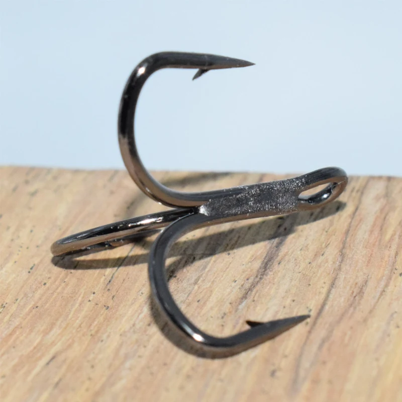 Mustad Norway тройной крючок TG77NP-BN высокоуглеродистой стали Крючки колючие jawlock крючки 3X сильная приманка Океанский рыболовный якорь крюк pesca