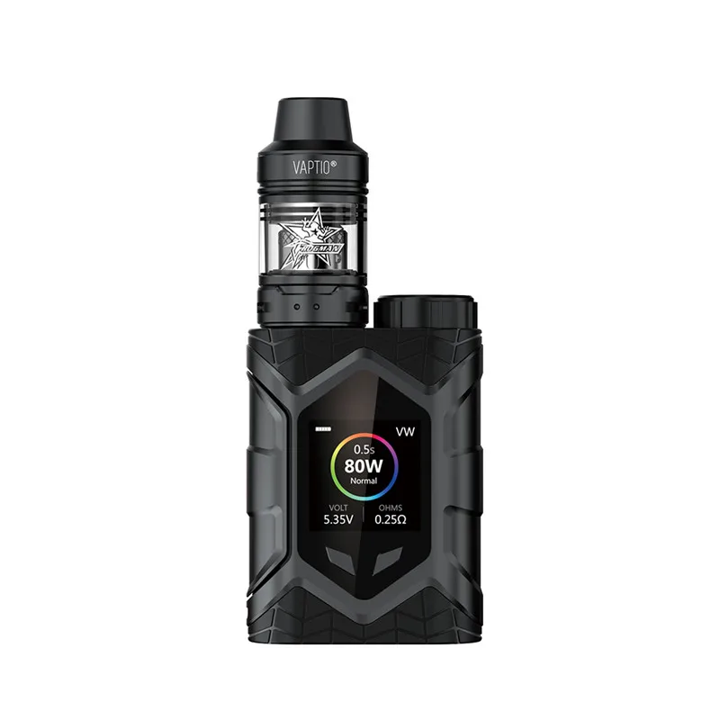 Electronic Cigarette Vaptio Wall Crawler Kit 80W FROGMAN RDA/RDTA Tank 2.0ML Firmware Upgradeable vaporizer TCR 1.3 inch Screen Electronic Cigarette Vaptio Wall Crawler Kit 80W FROGMAN RDA/RDTA Tank 2.0ML Firmware Upgradeable vaporizer TCR 1.3 inch Screen