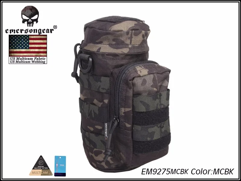 Разгрузка emersongear многофункциональная хозяйственная Сумка Многофункциональная хозяйственная сумка Военная Водонепроницаемая походная охотничья сумка снаряжение для выживания EM9275 - Цвет: MCBK