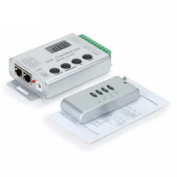 

HC008 Keys RGB Led Pixel Controller Programmable Control 2048 Pixel 133 Effect Modes WS2811 WS2811 UCS1903 Controller