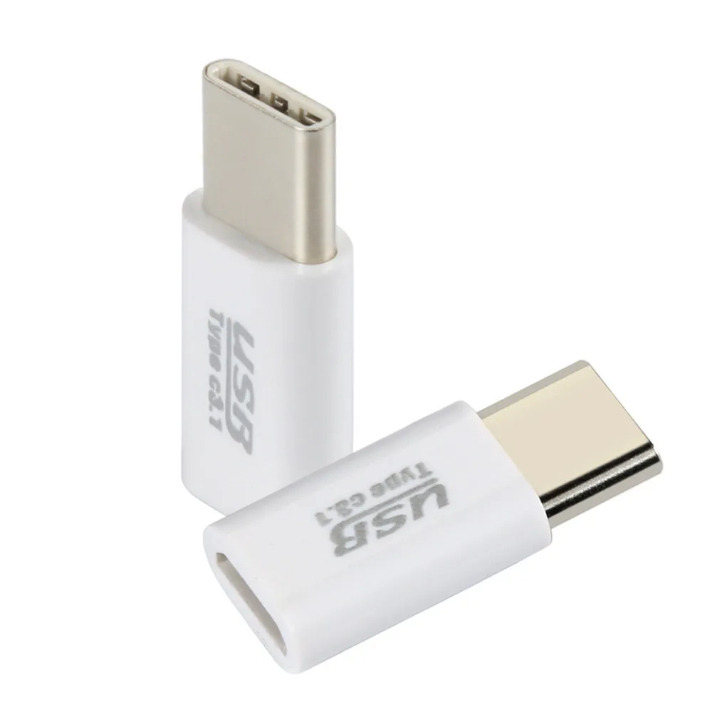 USB-C type-C 3,1-Micro USB адаптер для зарядки данных для lenovo ZUK Z2 huawei P9 Plus Honor 8 Xiaomi mi5 mi4c nexus 6P oneplus