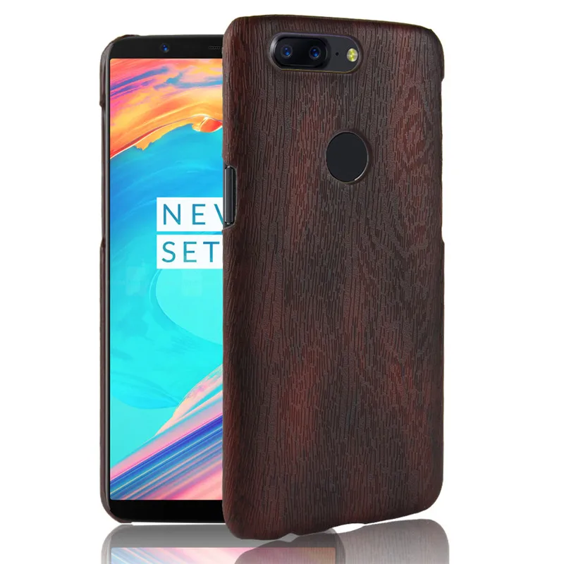 Чехол One Plus 5T Oneplus5T чехол из твердого поликарбоната с текстурой древесины и