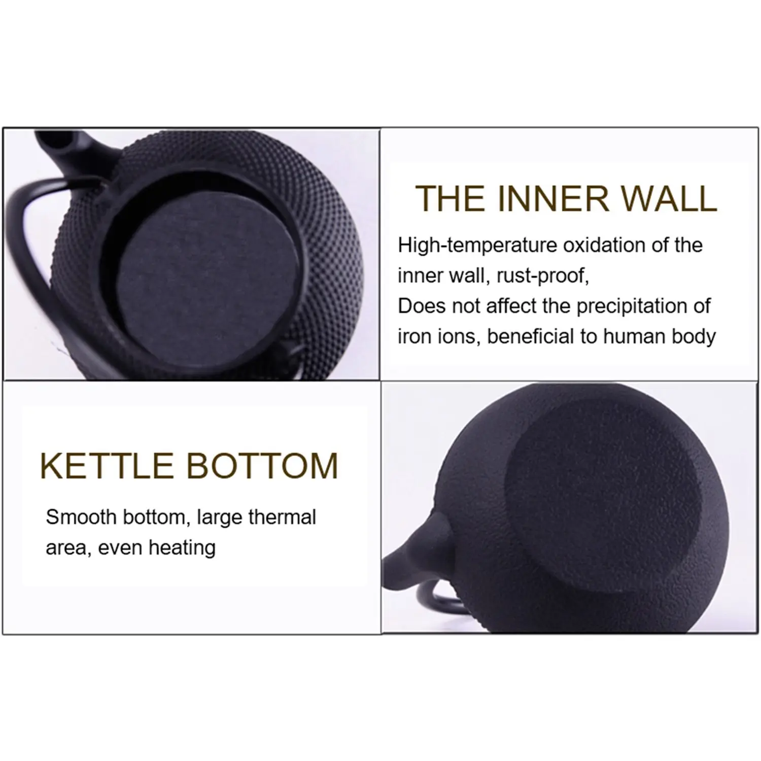 

300ML teapot Japanese iron kettle Cast iron pot Cast iron kettle with strainer