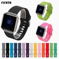 FIFATA Смарт-часы ремешок для Fitbit Blaze спортивный ремешок силиконовый браслет для Blaze Smartwatch Замена браслет на запястье