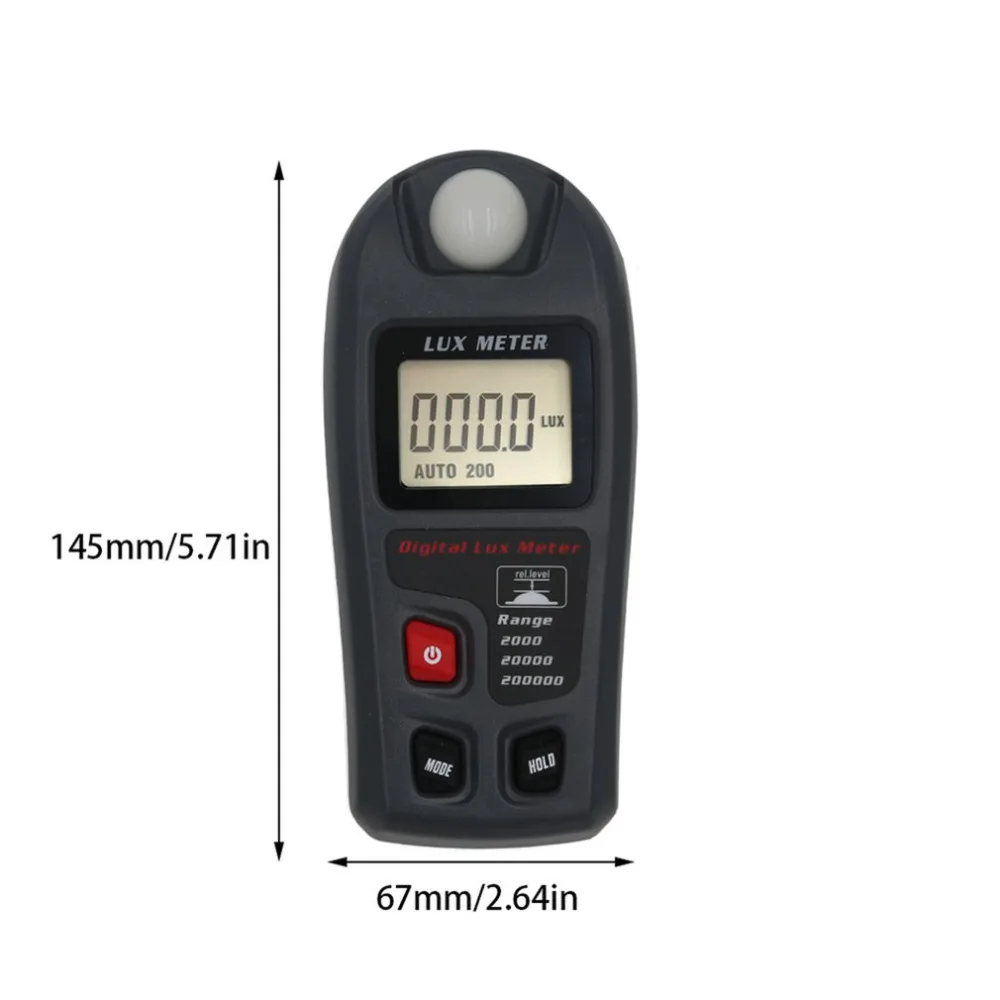 MT-30 портативный многофункциональный цифровой люксовый измеритель 0,1-200000lux Высокая точность Люксметр портативный измеритель освещенности