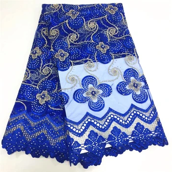 

Hot african lace fabric 2019 high quality lace french lace fabric nigerian lace fabrics for wedding