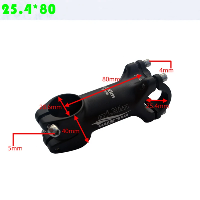 Дешевые MTB велосипед стволовых 28,6 мм* 25,4 мм* 32/60/80/100 мм Алюминий Сплав Горный супер короткие дорожный велосипедный вынос руля Дешевые