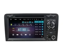 Octa Core 2 din 7″ Android 6.0 Car PC Radio DVD GPS for Audi A3 2003-2013 With 2GB RAM Bluetooth WIFI 32GB ROM USB Mirror-link