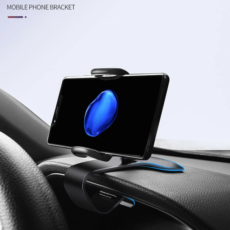 

Universal 360 Degrees Rotation Car HUD Phone Holder Dashboard Mount Clip on Non-slip Phone Stand for IPhone Samsung IPad MP4