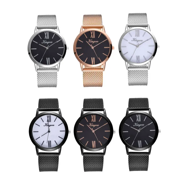Kingou Women's Casual Quartz Silicone strap Band Watch Analog Wrist Watch woman Kingou Women's Casual Quartz Silicone strap Band Watch Analog Wrist Watch woman