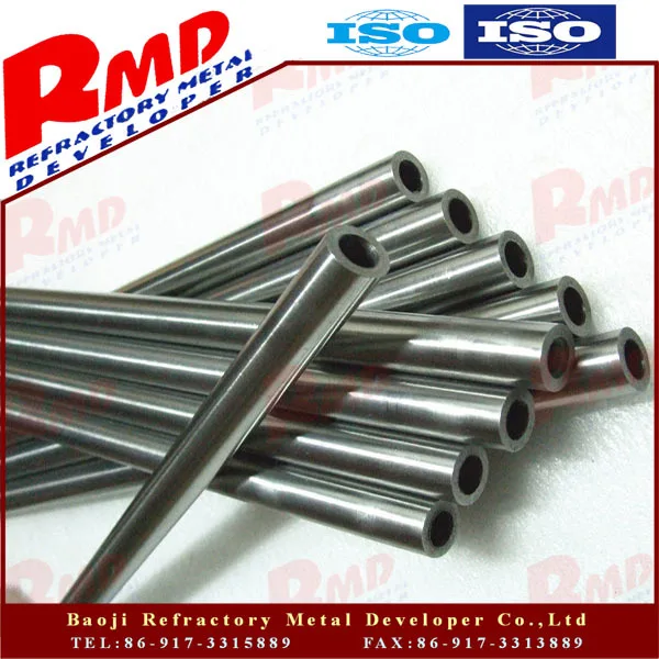cheap price of 1mm ground pure tungsten pipe |