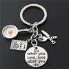 1PC Cake Charms Measuring Spoons Egg With Pan Keychain Cook Book Keyring For Cooks Chefs Baker Gift Baking Jewelry ► Photo 2/5