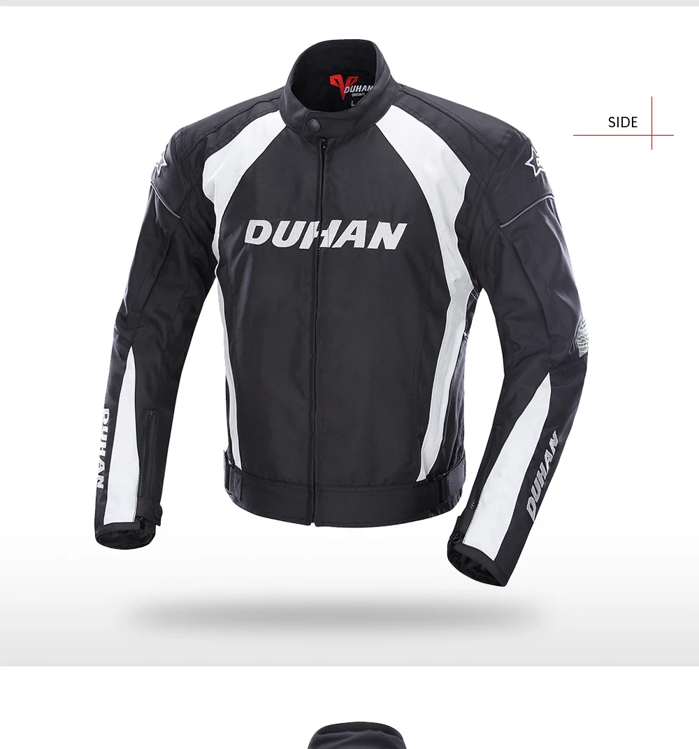 DUHAN мотоциклетная куртка костюм для мотокросса куртка и брюки мото куртка защитное снаряжение броня Мужская мотоциклетная одежда