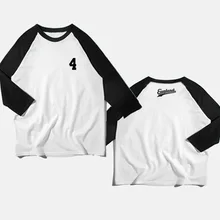 k-pop EXO SEHUN четыре альбом концерт три этапа с рукавом реглан футболка семь обувь для мужчин и женщин Молодежная летняя футболка с короткими рукавами