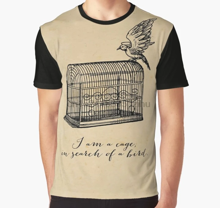 

All Over Print 3D Tshirt Men Funny T Shirt Franz Kafka Graphic T-Shirt