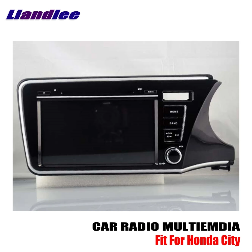 Perfect Liandlee For Honda City 2014~2018 RHD Android Car Radio CD DVD Player GPS Navi Navigation Maps Camera OBD TV HD Screen Media 2