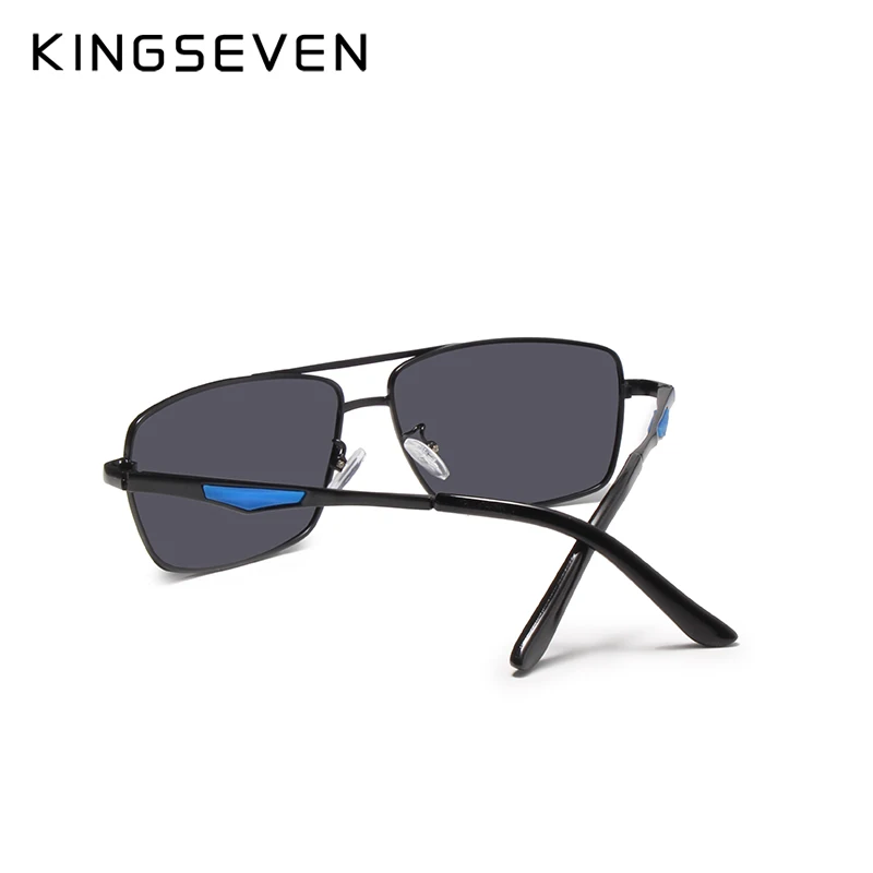 KINGSEVEN поляризованные солнцезащитные очки для мужчин Винтаж зеркальные лето
