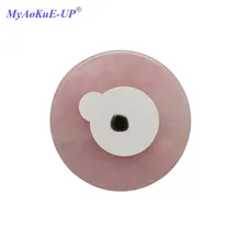 Накладные ресницы макияж инструмент розовый нефрит камень клей поддон круглой формы наращивание ресниц