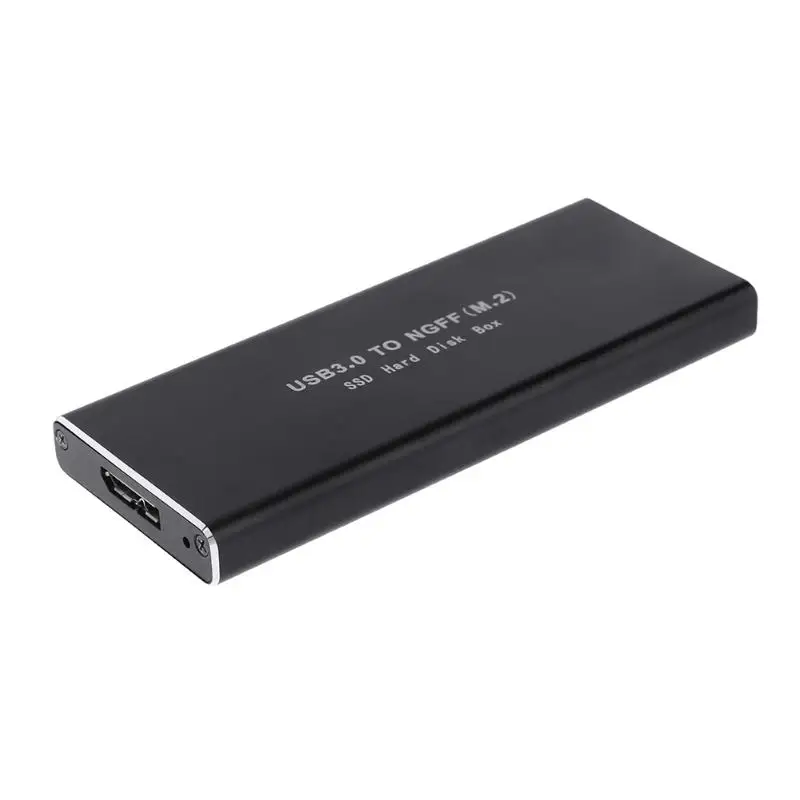 Корпус для жесткого диска USB 3 0 M.2 NGFF на USB3.0 SSD SATA чехол с высокой пяткой Чехол