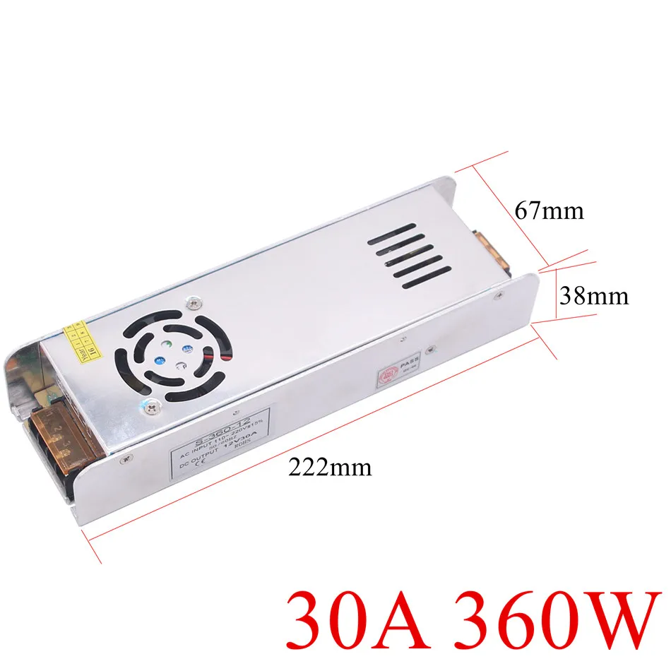 BEIYUN AC 110 V 220 DC/DC 12 led трансформаторы 1A 5A 8A 10A 20A 30A драйвер для светодиодного