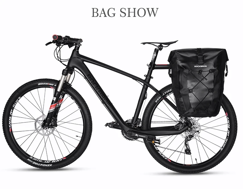Excellent ROCKBROS Waterproof Bike Bag 27L Travel Cycling Bag Basket Bicycle Rear Rack Tail Seat Trunk Bags Pannier MTB Bike Accessories 13 Excellent ROCKBROS Waterproof Bike Bag 27L Travel Cycling Bag Basket Bicycle Rear Rack Tail Seat Trunk Bags Pannier MTB Bike Accessories 13