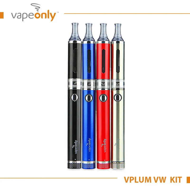 

VapeOnly vPlum VW Starter Kit with BVC Cartomzier & 1000mAh Built-in eGo Battery for e-Cigs Lovers vs ijust 2/Mini AIO/D16/D22