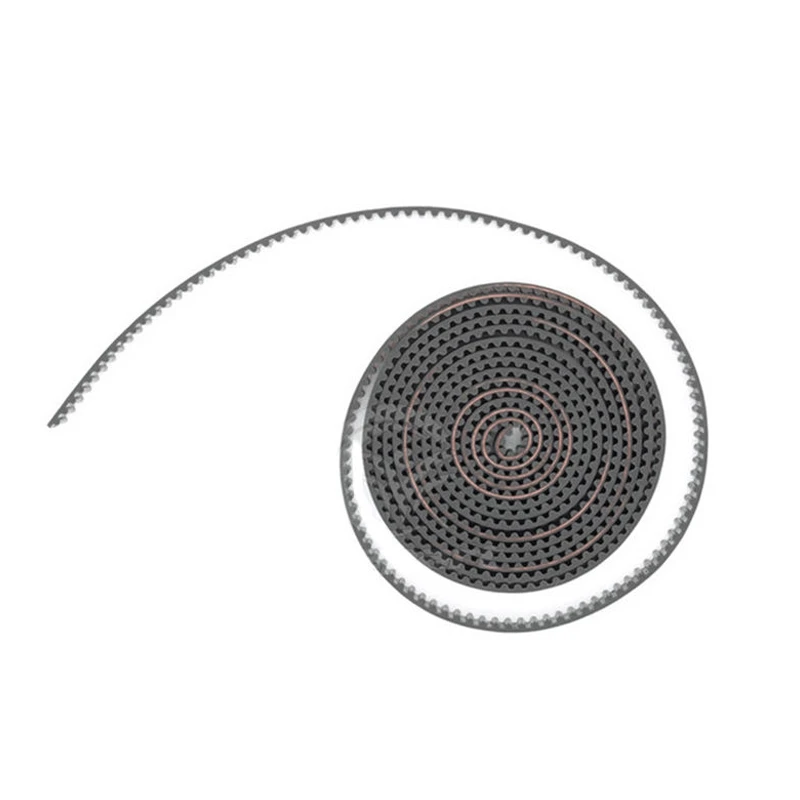 Mayitr 1pc 2M 6mm Width GT2 Open Timing Belt RF Fiber Glass Reinforced Rubber Timing Belts for 3D Printer Parts