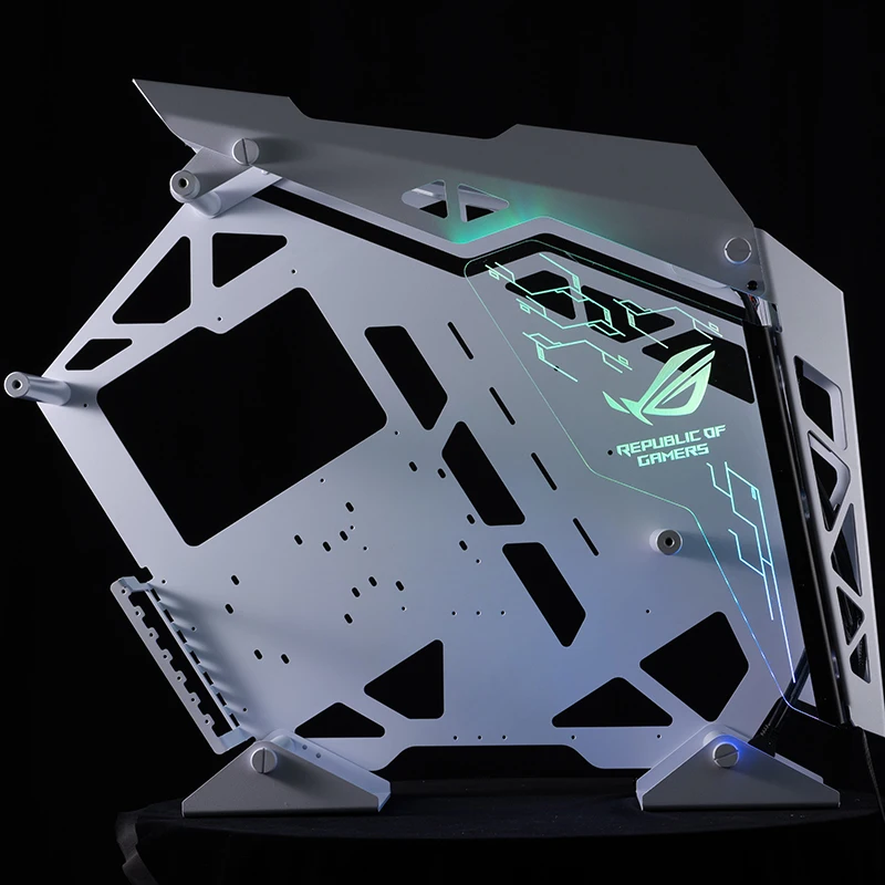 Popular  Cougar Conqueror Chassis Modefied Clear Chassis Sideboard baffle Rainbow color transparent sideboar