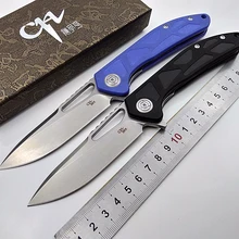 CH CH3509-G10 карманный складной нож D2 лезвие G10 Ручка Кемпинг Охота выживания ножи тактический Флиппер портативный EDC ножи