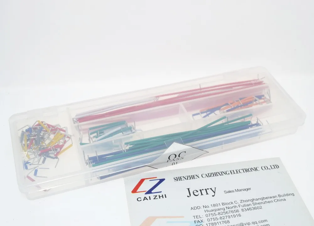 

140 pcs U Shape Solderless Breadboard Jumper Cable Wire Kit For raspberry pi 3 Drop Shipping