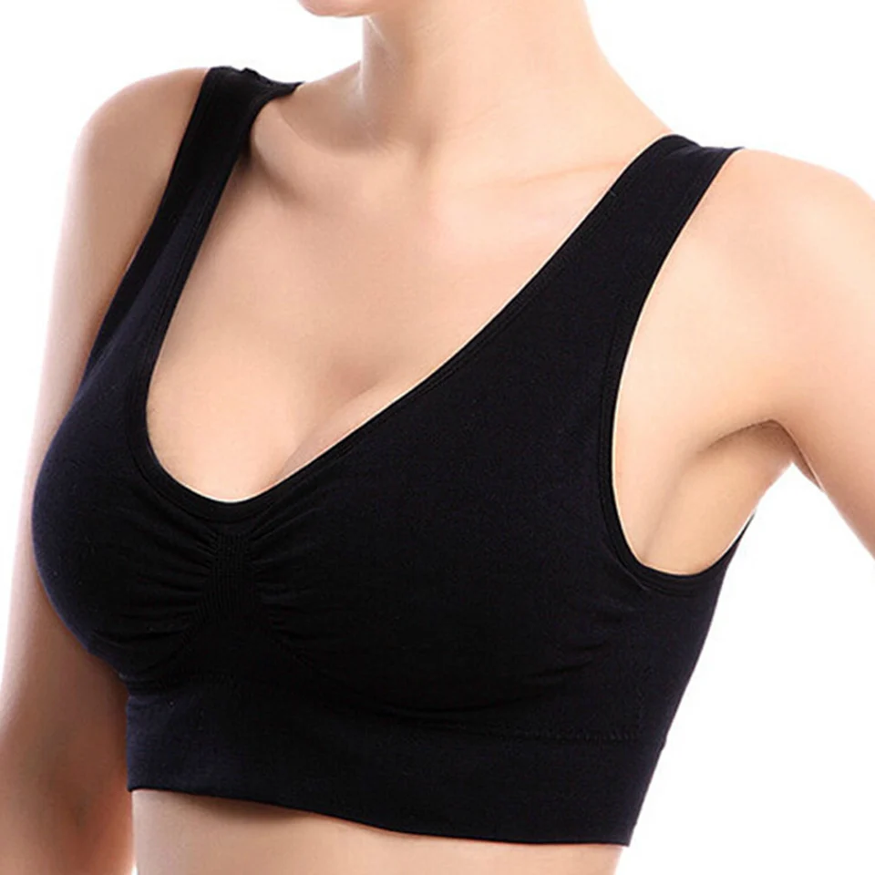  Fashion women padded bra seamless push up bra plus size brassiere backless bra