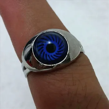 

new owl animal magic eyes mood ring change color ring adjustable ring