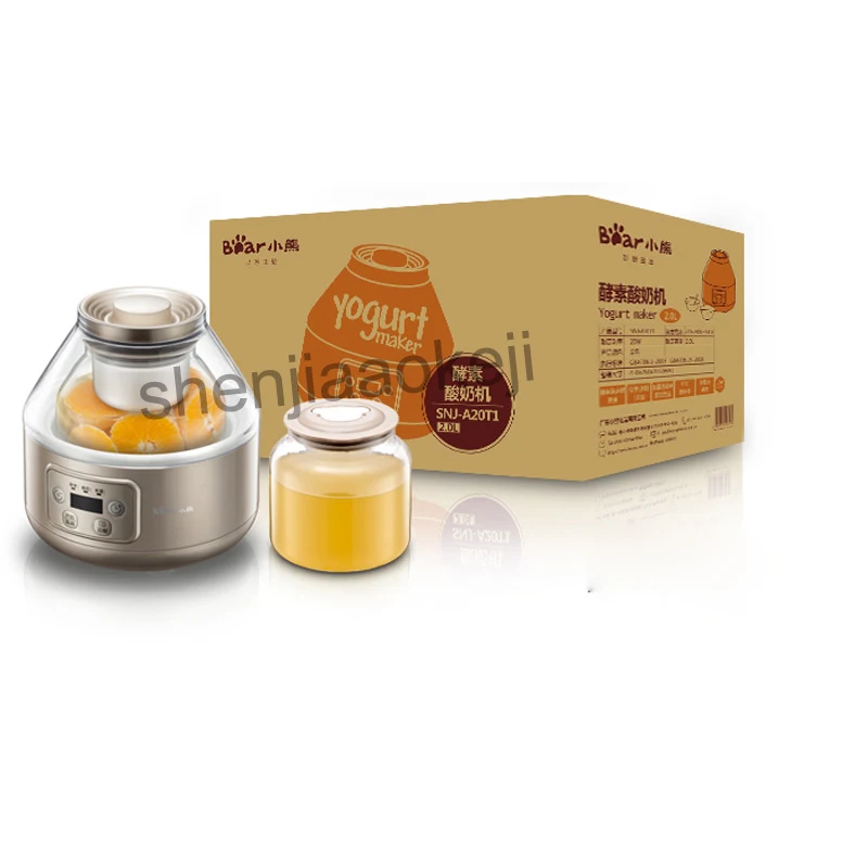 SNJ-A20T1 Homemade Large Capacity Enzyme Machine Household Automatic Fruit Fermented Yogurt Maker Machine 220v 20w 1pc