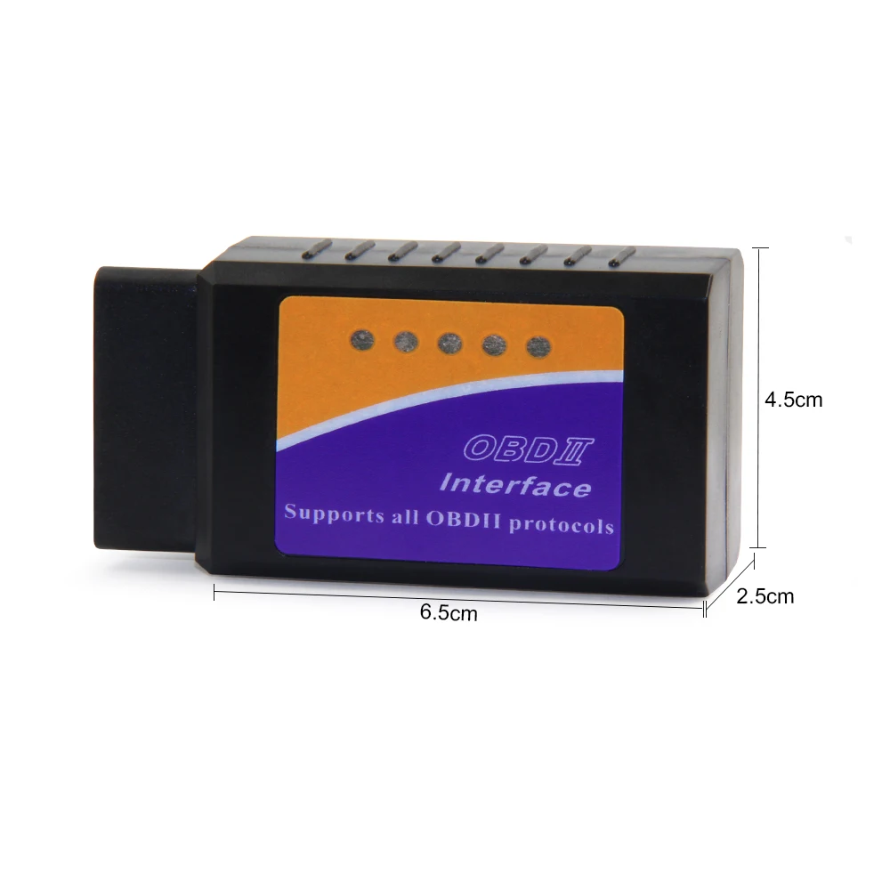 Aganippe Wifi OBD2 elm327 v1.5 Wi-Fi автомобильный диагностический инструмент Elm 327 OBD 2 wifi для iPhone eml327 1,5 odb2 сканер для IOS сканирующий инструмент