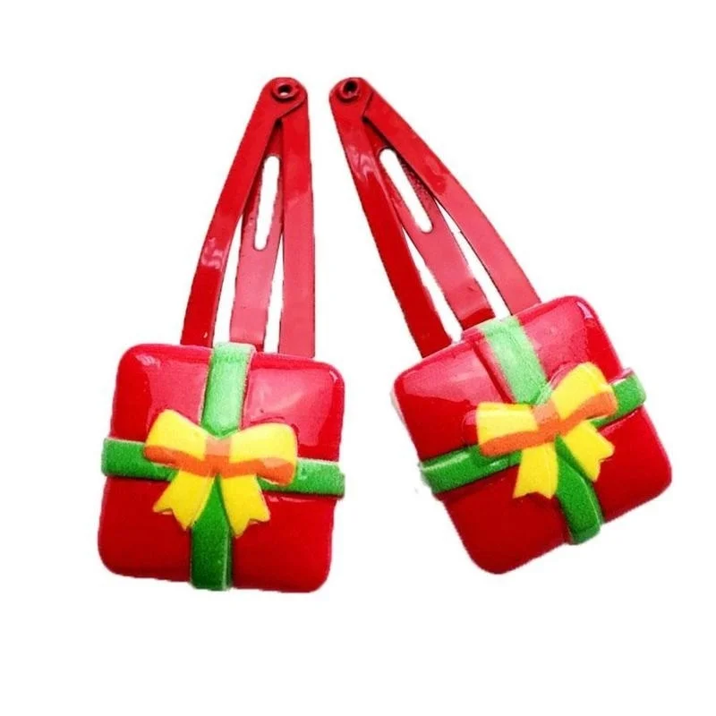 10pcs Kids Girl Candy Hairpin Baby Hair Clip Christmas Barrettes Christmas Headbands