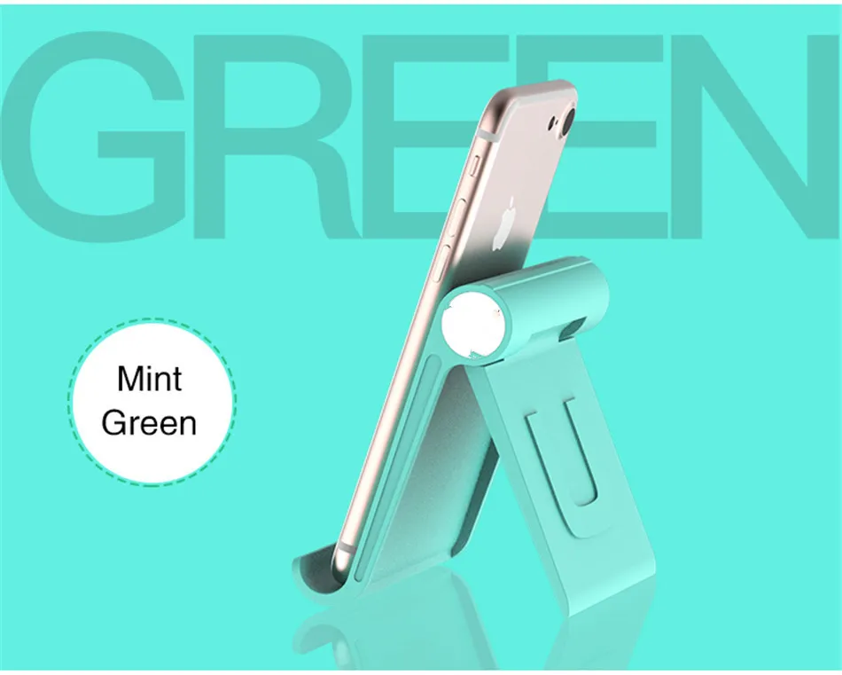 Universal Adjustable Folding Phone Holder Stand For iPhone 7 8 Plus X U -Shape Hard PC Tablet Display Stand Holder For SamsungS9 (15)
