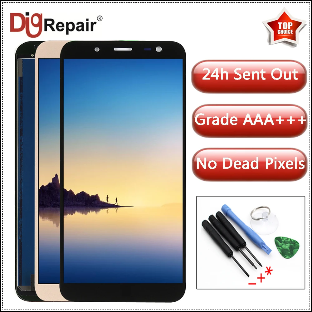 

For SAMSUNG Galaxy J6 2018 lcd J600 J600F LCD Display touch screen Full Assembly Replacement Parts For Samsung J6 2018 display