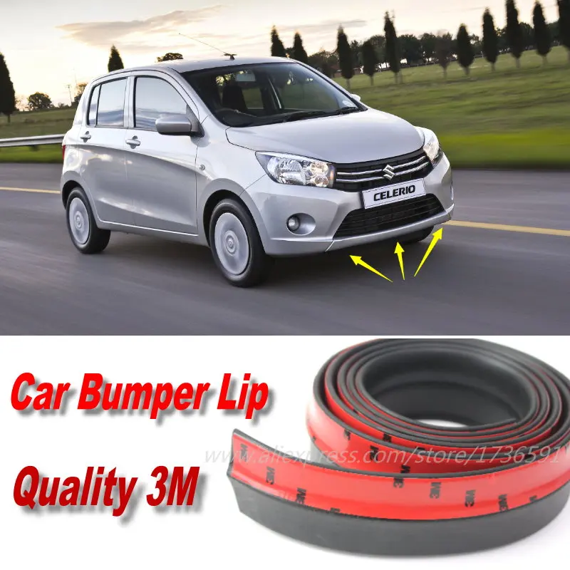 Автомобильный бампер губы для Suzuki Celerio Splash Ritz Aerio Liana передний дефлектор