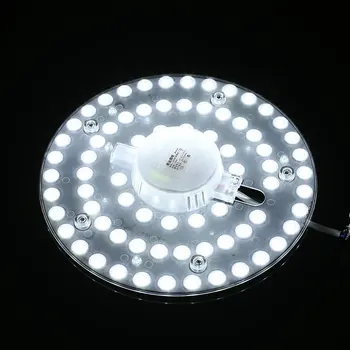 

36W LED Module Replace SMD2835 Ceiling Light Round Shape Replace Plate Panel Board 72Leds AC220V 3300LM Lamp Plate