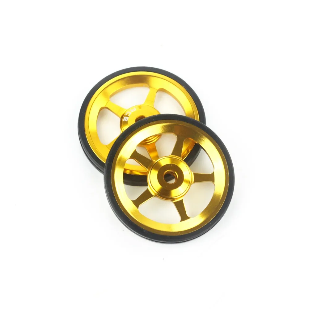 Flash Deal Aceoffix Easy Wheels Easywheel & Titanium Bolts For Brompton Folding Bike Dino Kiddo bike Alloy Super Lightweight wheels 2pcs 9 Flash Deal Aceoffix Easy Wheels Easywheel & Titanium Bolts For Brompton Folding Bike Dino Kiddo bike Alloy Super Lightweight wheels 2pcs 9