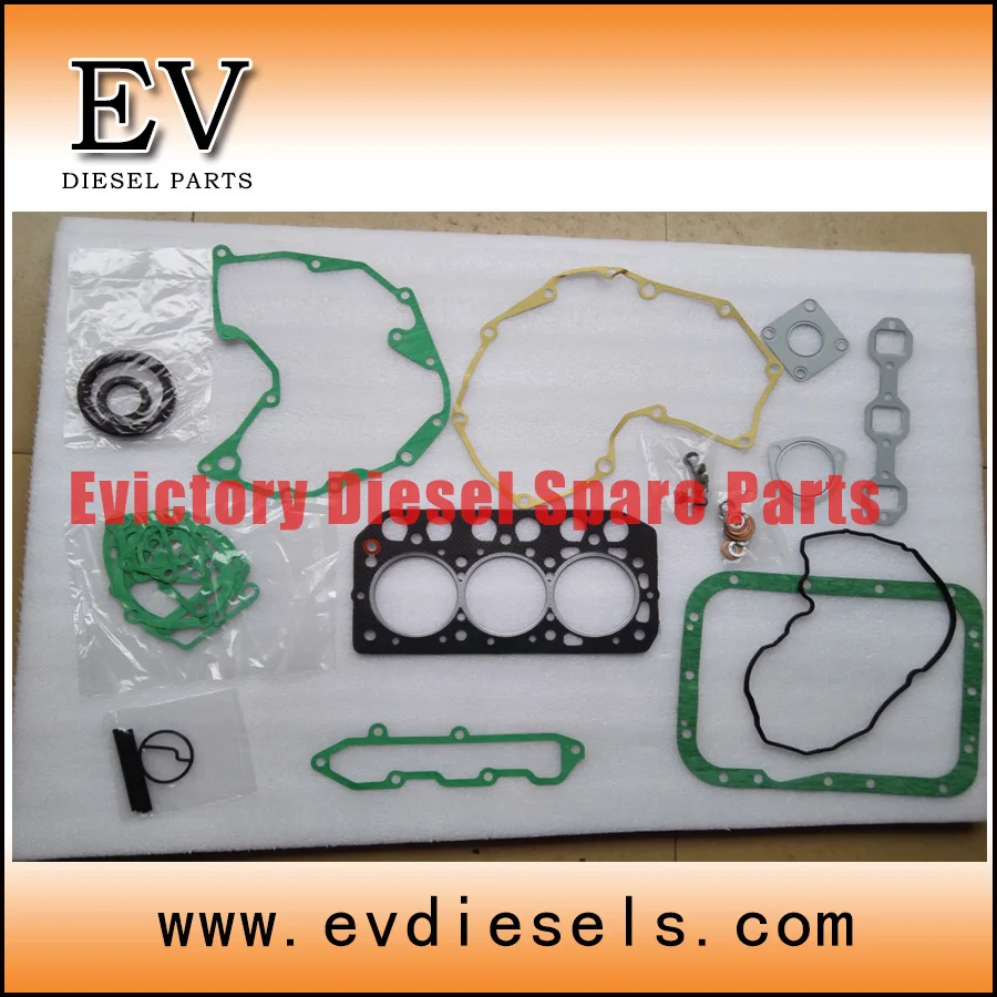 For Mitsubishi S3L S3L2 full gasket kit cylinder head gasket kit 31B94 01090 31B94 01080