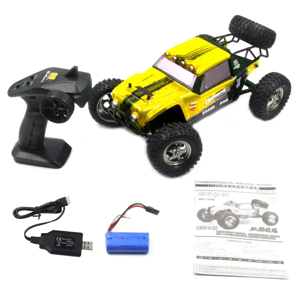 

1/12 2.4G 26km/h 4WD RC Truggy Thruster Off Road Desert Truck High SpeedCar Two Speed Mode RC Racing Car Model Toys For Children
