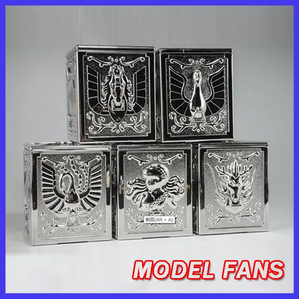 

MODEL FANS King model Saint Seiya Cloth Myth the five bronze sanits Phoenix Dragon Cygnus Pegasus Andromedae cloth box toy
