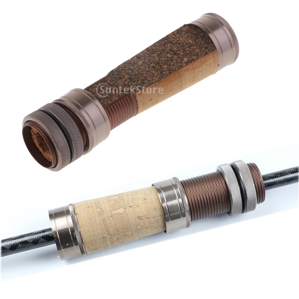 Lightweight Wooden Casting Spinning Fishing Reel Seat Rod Mount Clip Fishing Accessories 108mm